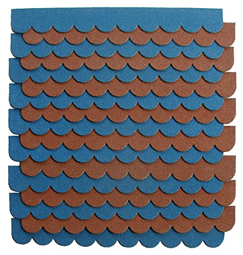 crash-marek Mini Dachschindeln,Anthrazit,Dachpappe,Vogelhäuser,Kaninchenstall,Holzgestell,Betonsäulenüberdeckung… – Bild 8