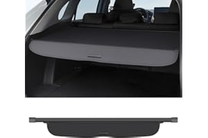 Bercicci Cargo Cover Compatible with Honda CRV 2016 2015 2014 2013 2012 Accessories Canvas Texture Retractable Trunk Cover Security Shield Luggage Privacy (Canvas)