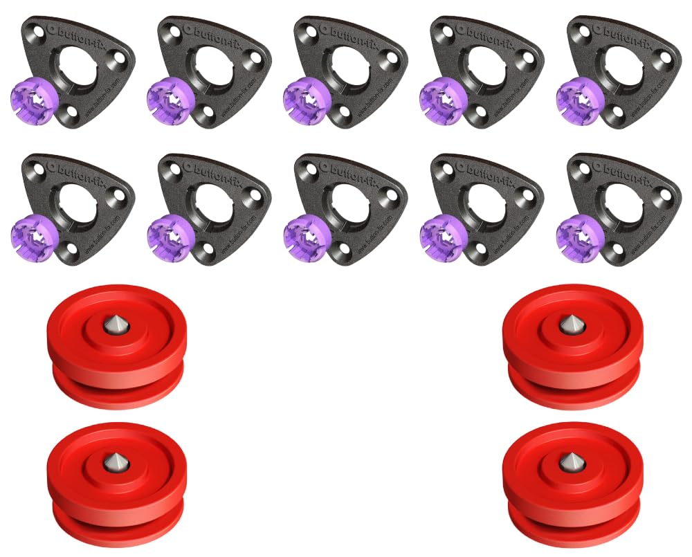 Button Fix Type 3 Bracket x10 + 4 Marker Tools
