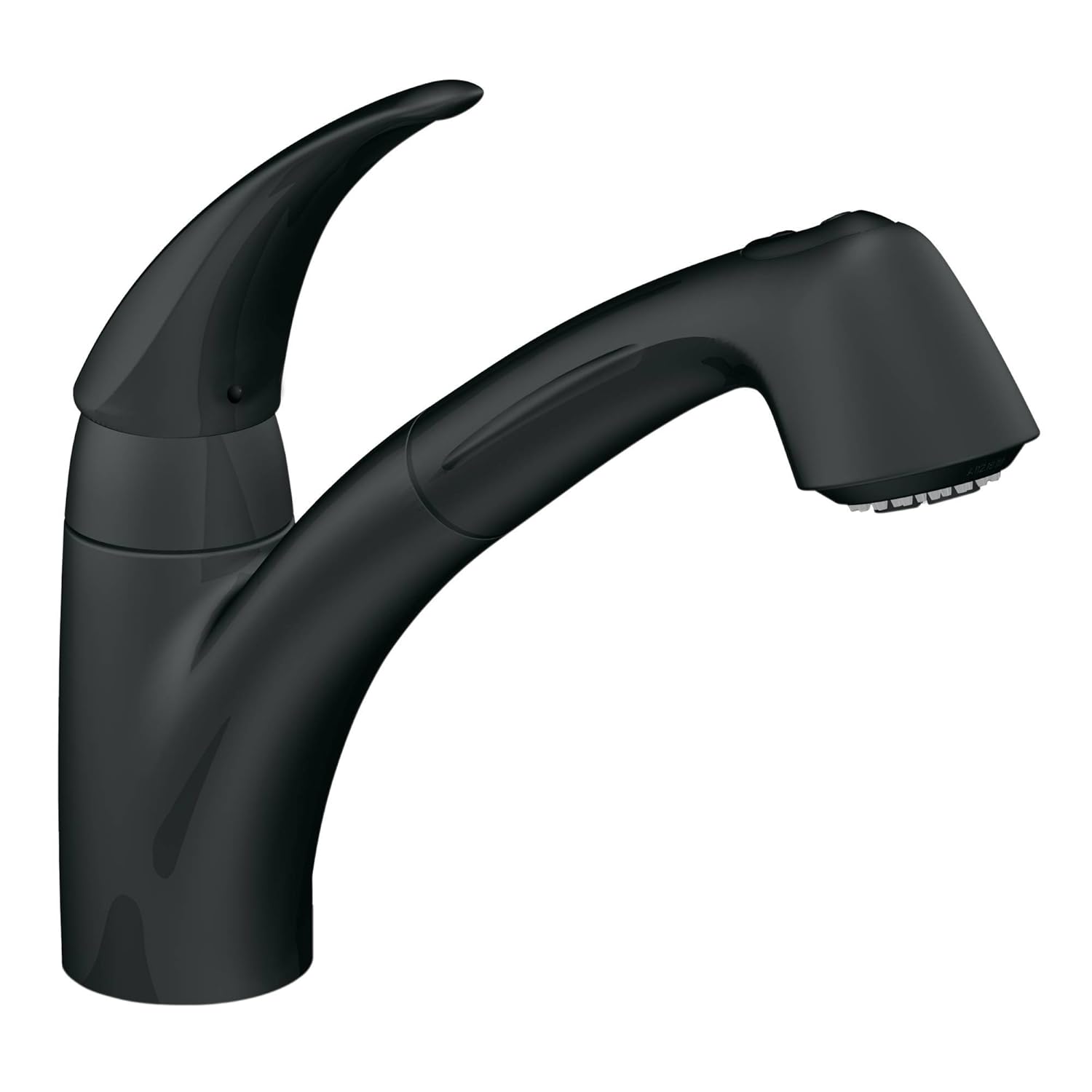 Buy Moen 7560bl Extensa One Handle Low Arc Pullout Kitchen Faucet