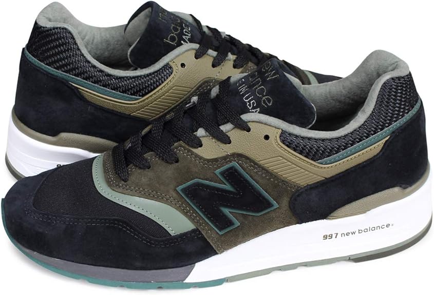 Amazon ニューバランス 997 スニーカー Dワイズ Made In Usa ブラック 黒 M997paa Us8 0 26 0 並行輸入品 New Balance ニューバランス スニーカー