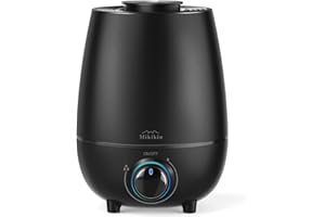 MIKIKIN Humidifiers for Bedroom Large Room, Humidifier for Plants, Quiet Top Fill Ultrasonic, Cool Mist Air Humidifier for Baby, Home, Office, Nursery(0.79Gal/3L)