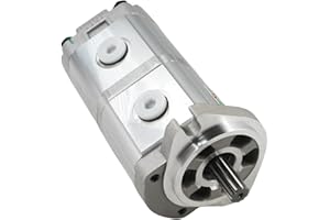 Zarxparts Double Gear Pump Compatible with Hitachi Excavator EX100-5