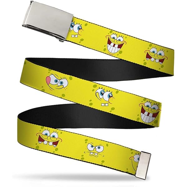 SpongeBob ☆ジャケット定価3.5万円 、パンツ定価2.8万円☆ Amazon.com: Buckle-Down Seatbelt Belt - SpongeBob