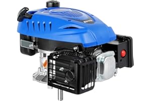 BILT HARD Gas Engine Vertical Shaft, 173cc 4.4 HP 4-Stroke Gas Motor, Replacement Engine for Lawn Mower, EPA & CARB Compliant