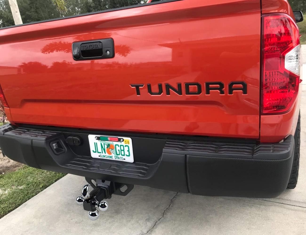 Ayleid Trailer Hitch Tri-Ball Mount with Hook & Pin Balls Sized 1-7/8 inches, 2 inches & 2-5/16 inches, Hitch Ball,Tow Hitch,Black Ball: Automotive