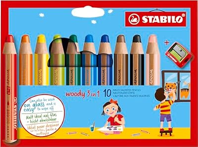 - Matita colorata Multi-Funzione - woody 3 in 1
