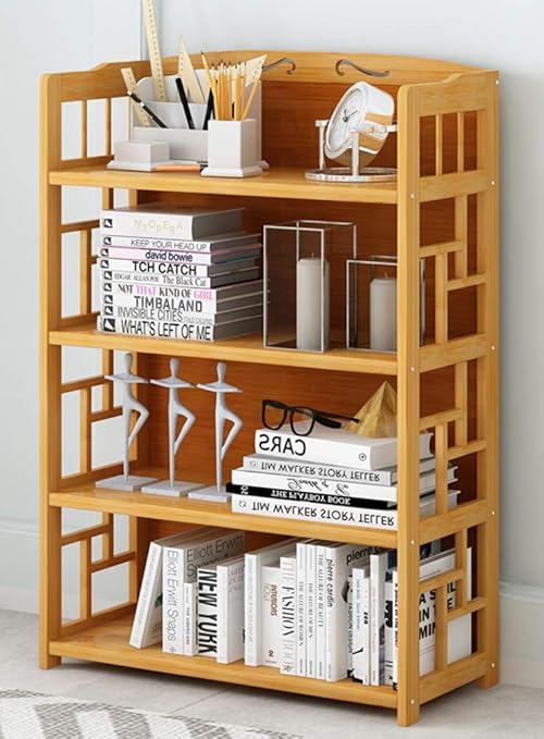 Bookshelf With Drawers Wooden Bookshelf Floor Standing Bookcase