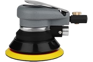 Valianto 5" Air Random Orbital Sander, Dual Action Pneumatic Orbit Orbit Polisher Pro Grinding Sanding Tools