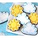 Ann Clark Cookie Cutters 2-Piece Air Travel/Flying Cookie Cutter Set with Recipe Booklet, Airplane and Cloud