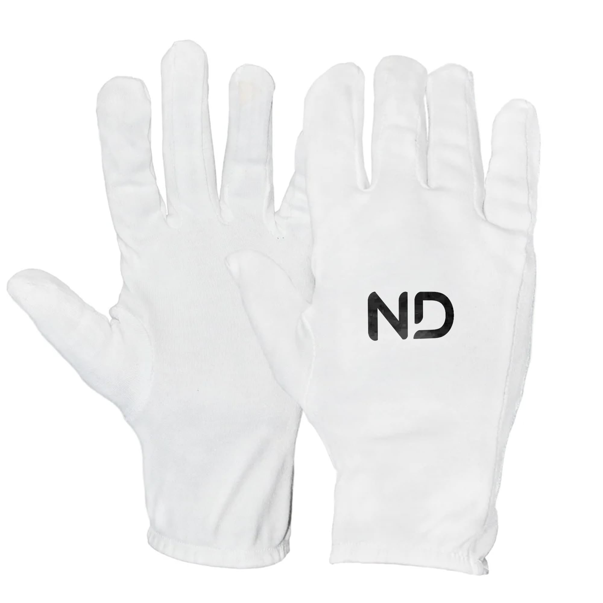 ND Sports Cricket Batting Inners Full Finger– Soft & Breathable Cotton Gloves for Boys, Youths, Ladies & Men
