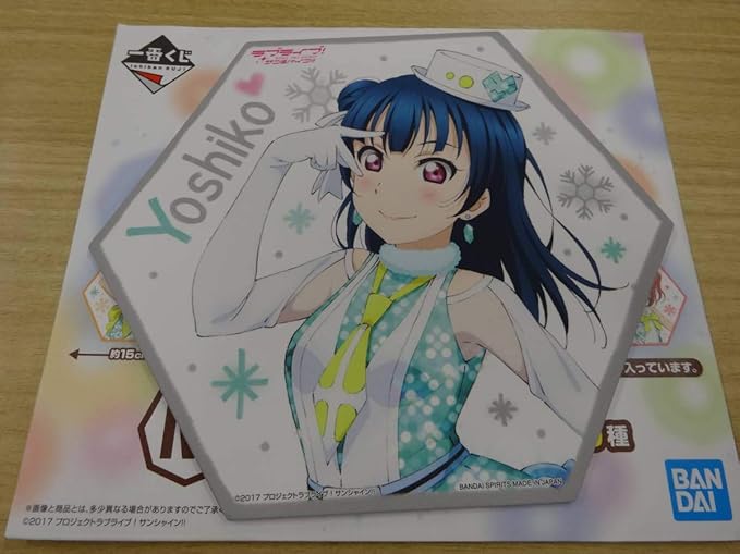 Amazon Co Jp 一番くじ ラブライブ サンシャイン 6th 津島 善子 Cv 小林愛香 M賞 イラストボード 約15cm 描きおろしイラスト ホビー 通販