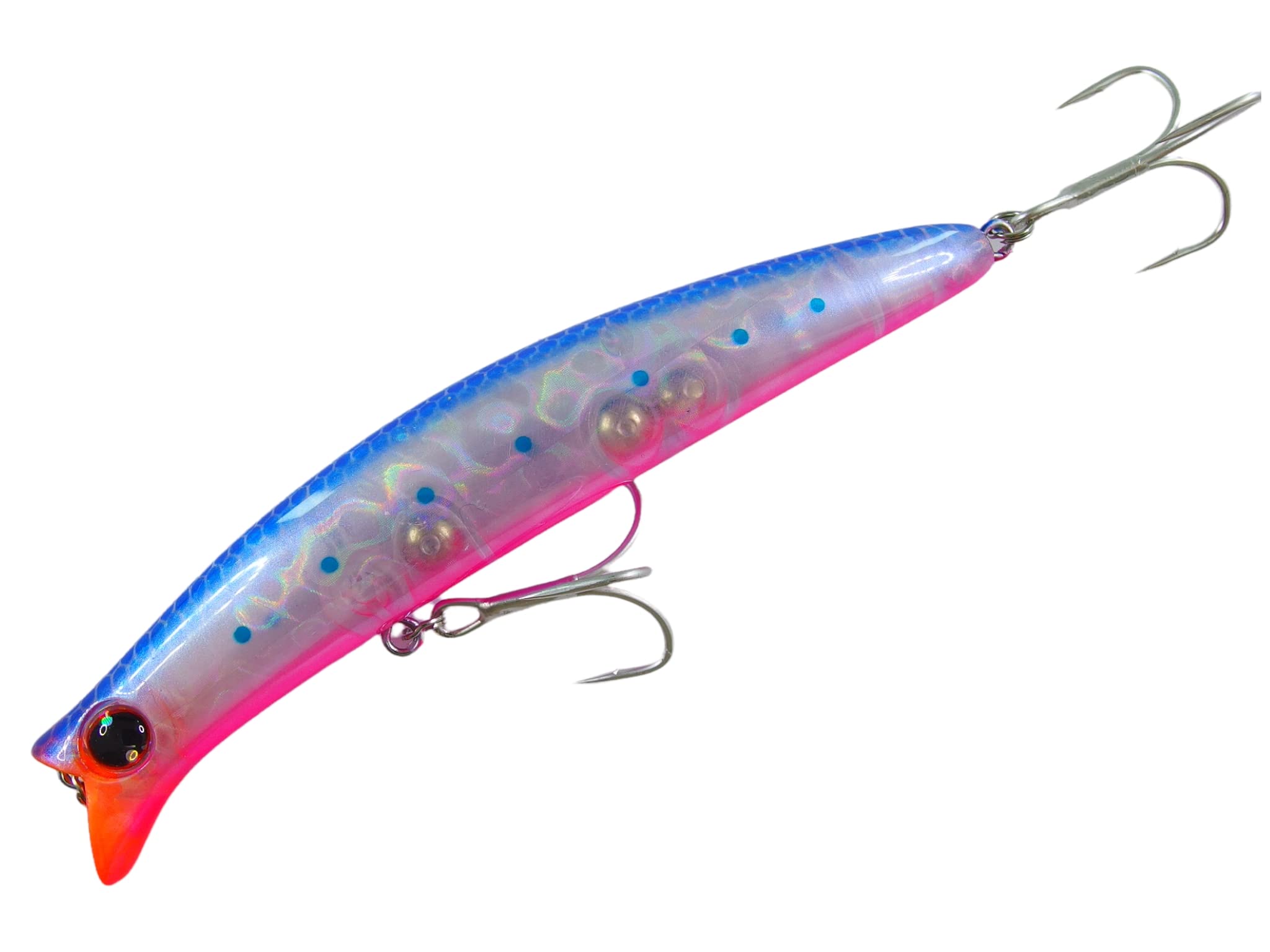 momolures - momowake 90 110 Floating Subsurface Minnow for Saltwater Bass fishing komomo lure style bait (110mm - HIME IWASHI)