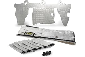DESIGN ENGINEERING Fuel Rail & Injector Cover Kit for Jeep (1997-2004, 4.0L Engine) - Our Accessories Reduce Vapor Lock & Keep Fuel Injectors & Rails Cooler