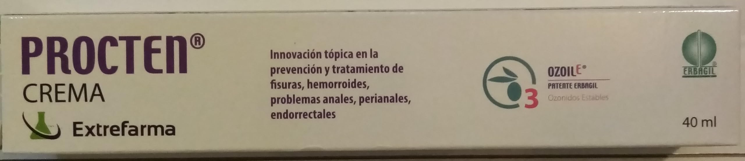 No Brand Procten Hemorrhoidal Cream 40 Ml Ozoile