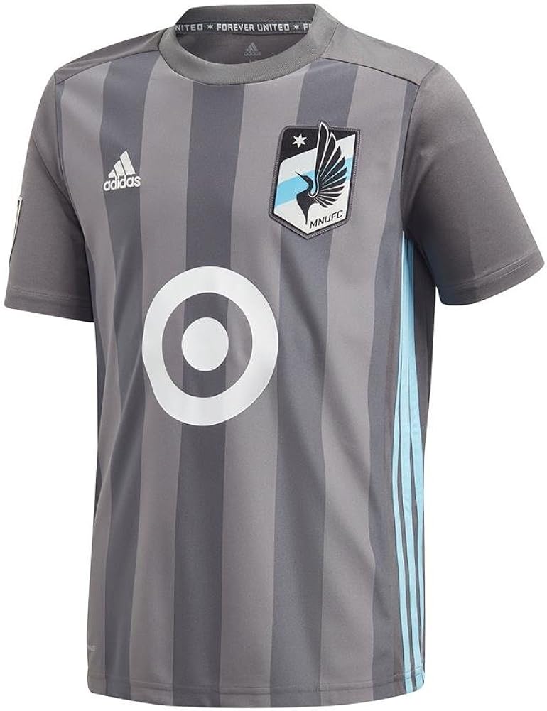 adidas Youth Minnesota United FC Soccer Jersey Home Replica Jersey (YTH Sports