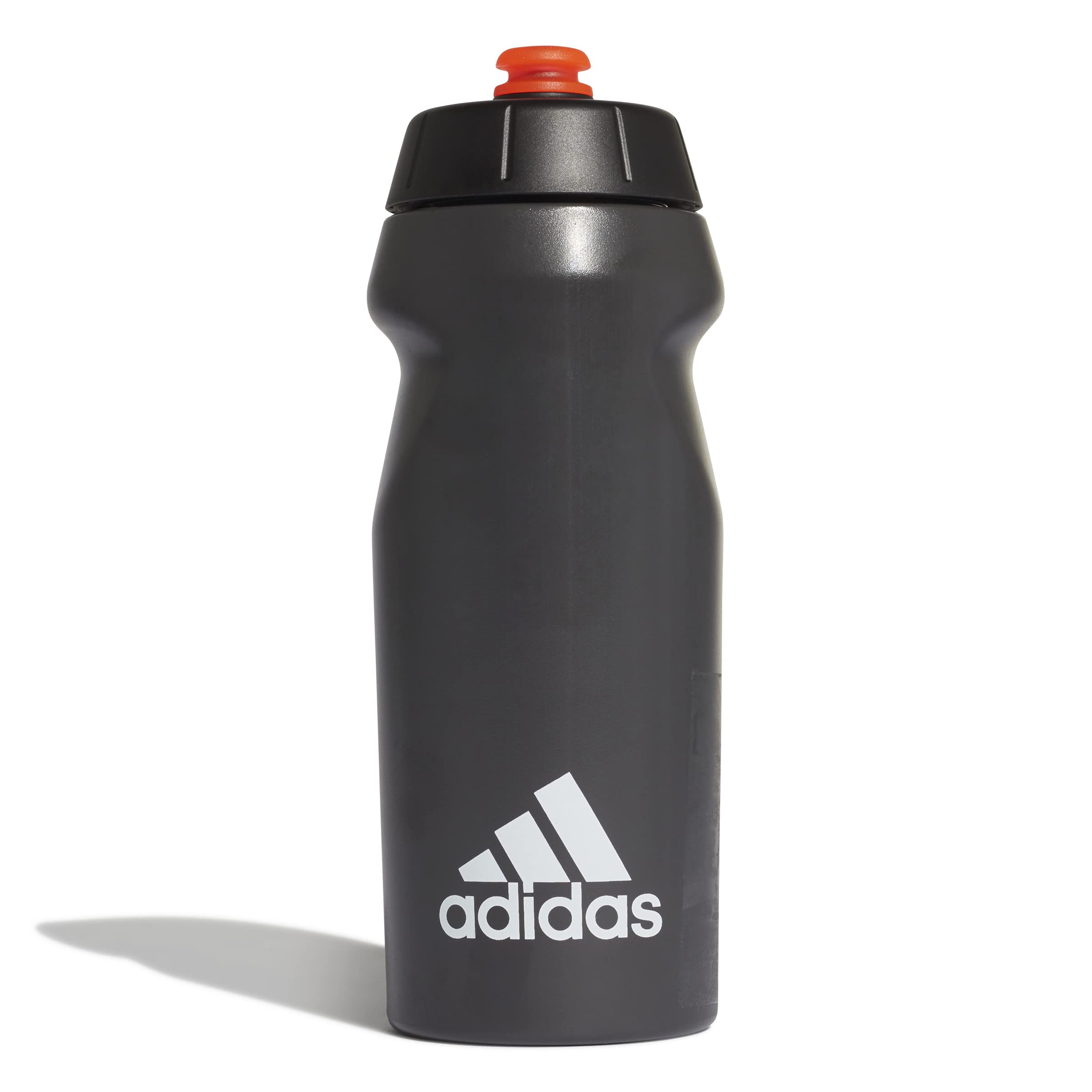 adidas Unisex Performance Bottle 0.5 L, Black/Black/Solar Red, One size