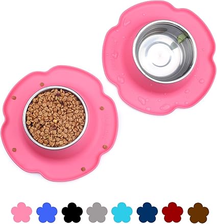 Amazon Com Vivaglory Large Dog Bowls 2 Pack Stainless Steel Dog