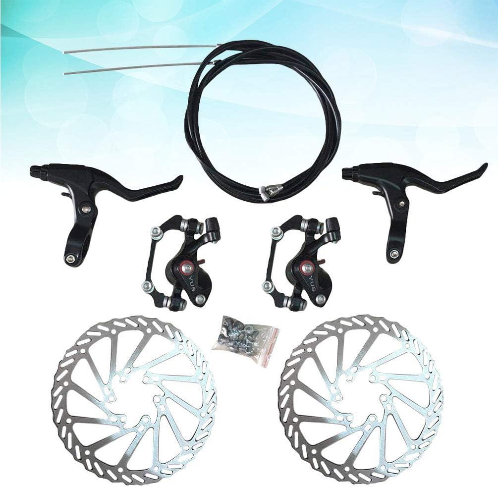 motorized bicycle wheel disc brake kit with caliper rear