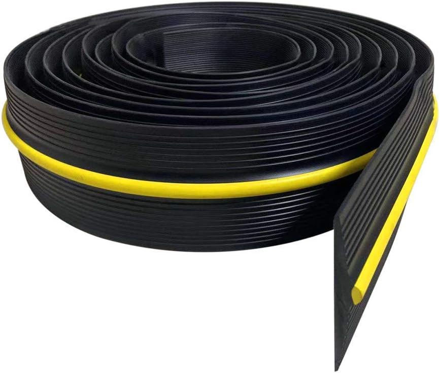 Not Include Sealant Adhesive Seaan Universal Garage Door Bottom Threshold Seal Strip Weatherproof Rubber Diy Weather Stripping Replacement 20ft Black Weatherproofing Heating Cooling Clinicadelpieaitanalopez Com