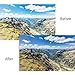 Neutral Density ND Filters Set with ND4 ND8 ND16 Lens Filters for GoPro Hero 2018/5/ 6 - Pack of 3