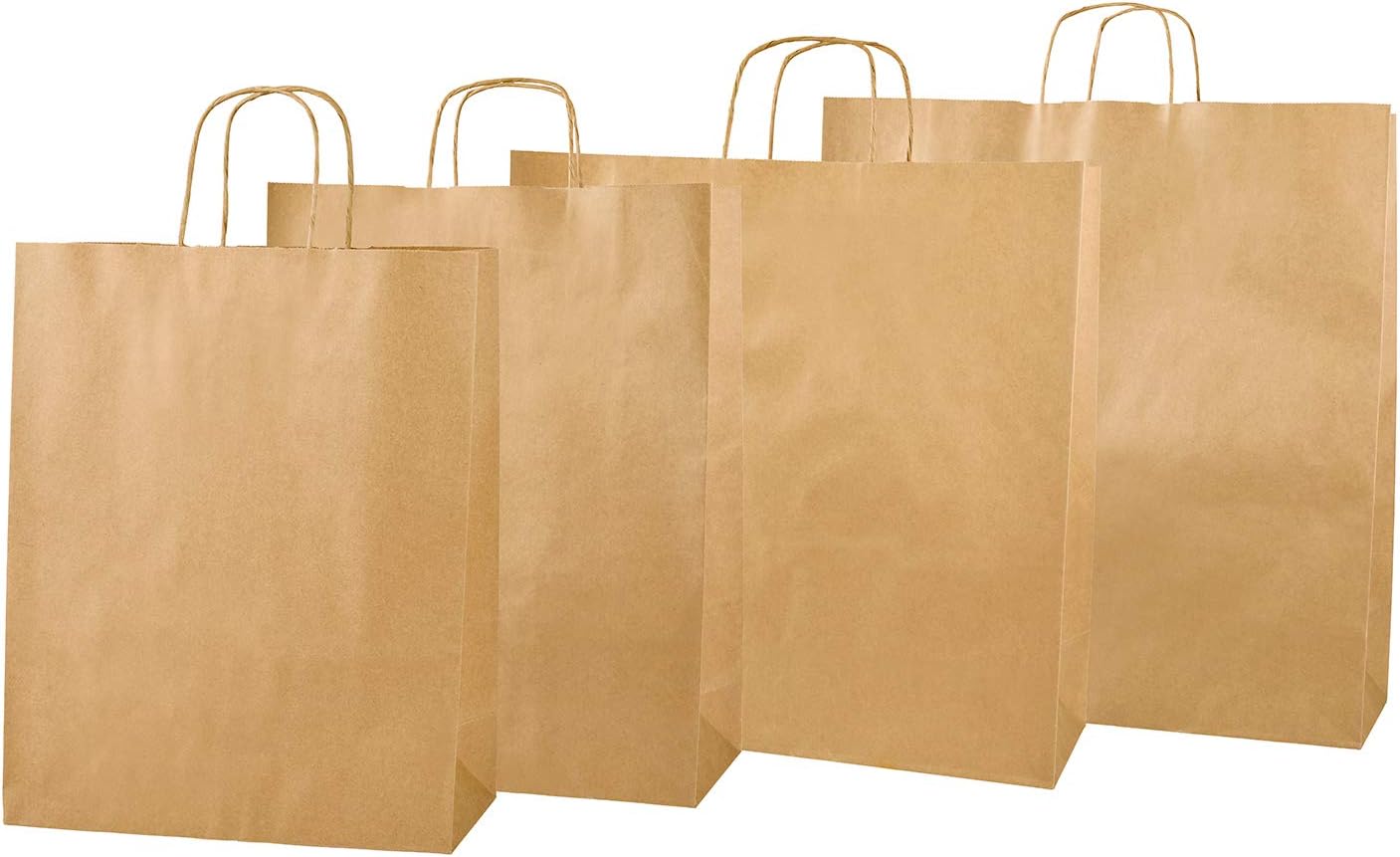 Thepaperbagstore 30 Brown Medium Paper Bags with Twisted Handles, 25x11x31cm, Kraft Paper for Gifts DIY, Party, Shopping - Image 3