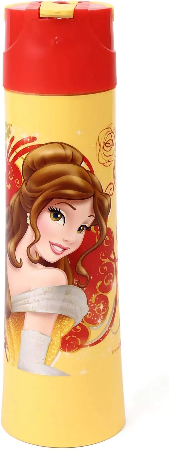 H M International Disney Character Belle Princess Insulated Sipper Water Bottle (500 ml)