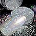 Laser Silver Holographic 0.2mm Powder Dust Acrylic Nails Art Glitter Tips Deco Gel Polish Nail Body Crafts Decoration N32
