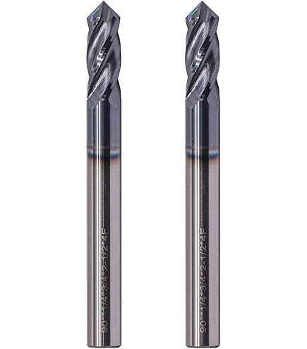 Feeds And Speeds Carbide Chamfer Mill Double End - 3/8" 4 Flute 90° AlTiN Coated 3/8 Shank Chamfer Tool