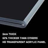 ROSSHINE A4 Acrylic Sign Holder 5 Pack L-Shape Clear Perspex Display Stand view 8