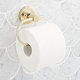 Signature Hardware 483956 Lexia Wall Mounted Euro Toilet Paper Holder