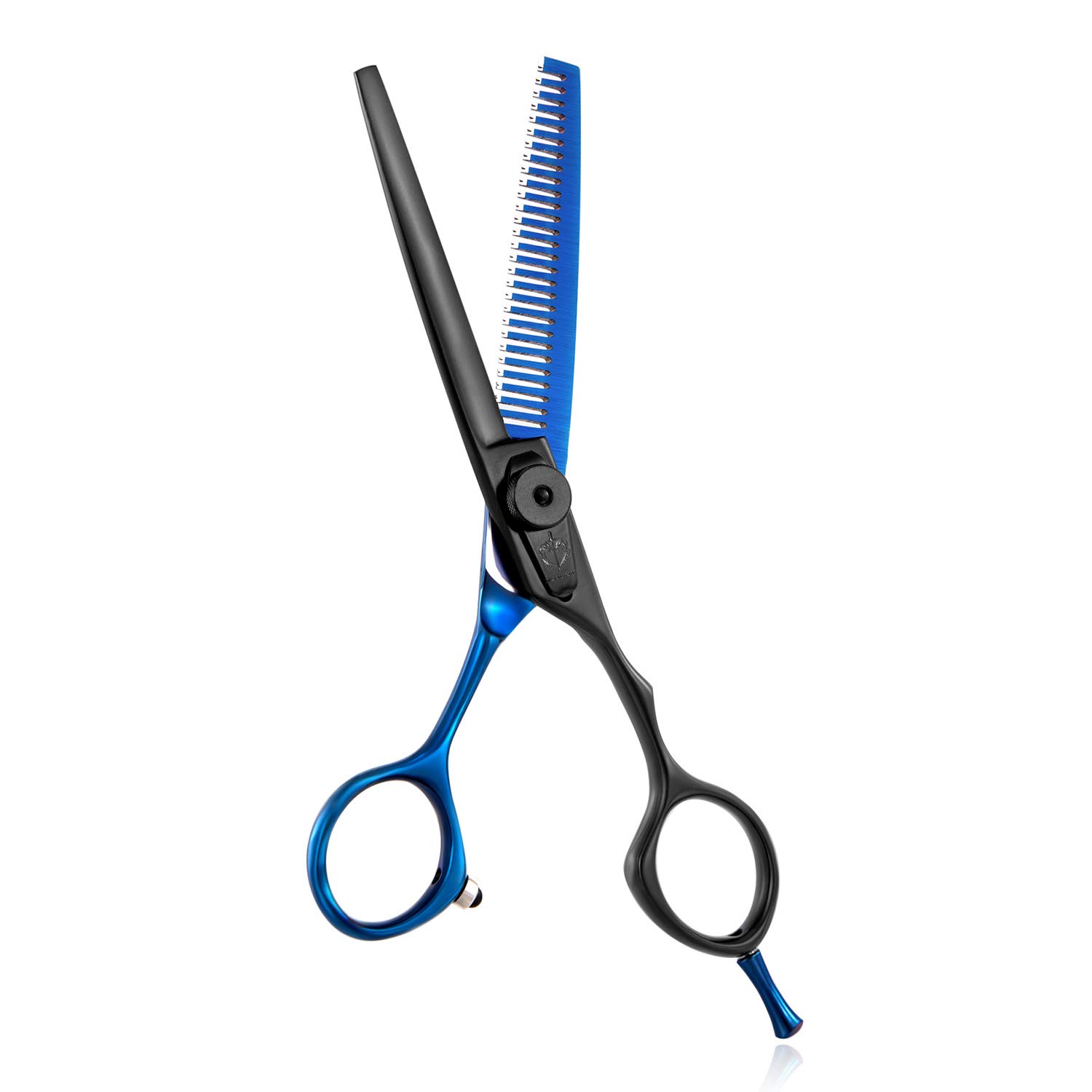 Professional Barber Hair Scissors 6 Inches Sharp Hair Shear Rainbow Titanium Coating Lightweight Haircut Shear for Men and Women : Beauty