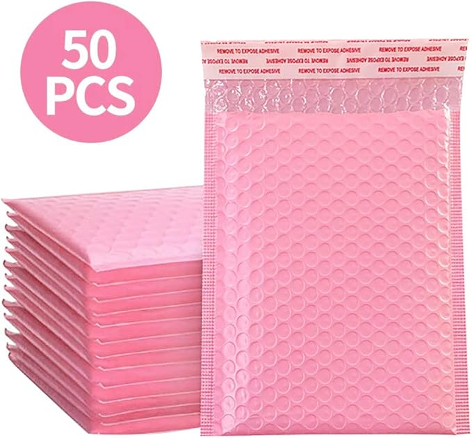 5x7 inch Poly Bubble Mailers, Waterproof Padded Envelopes