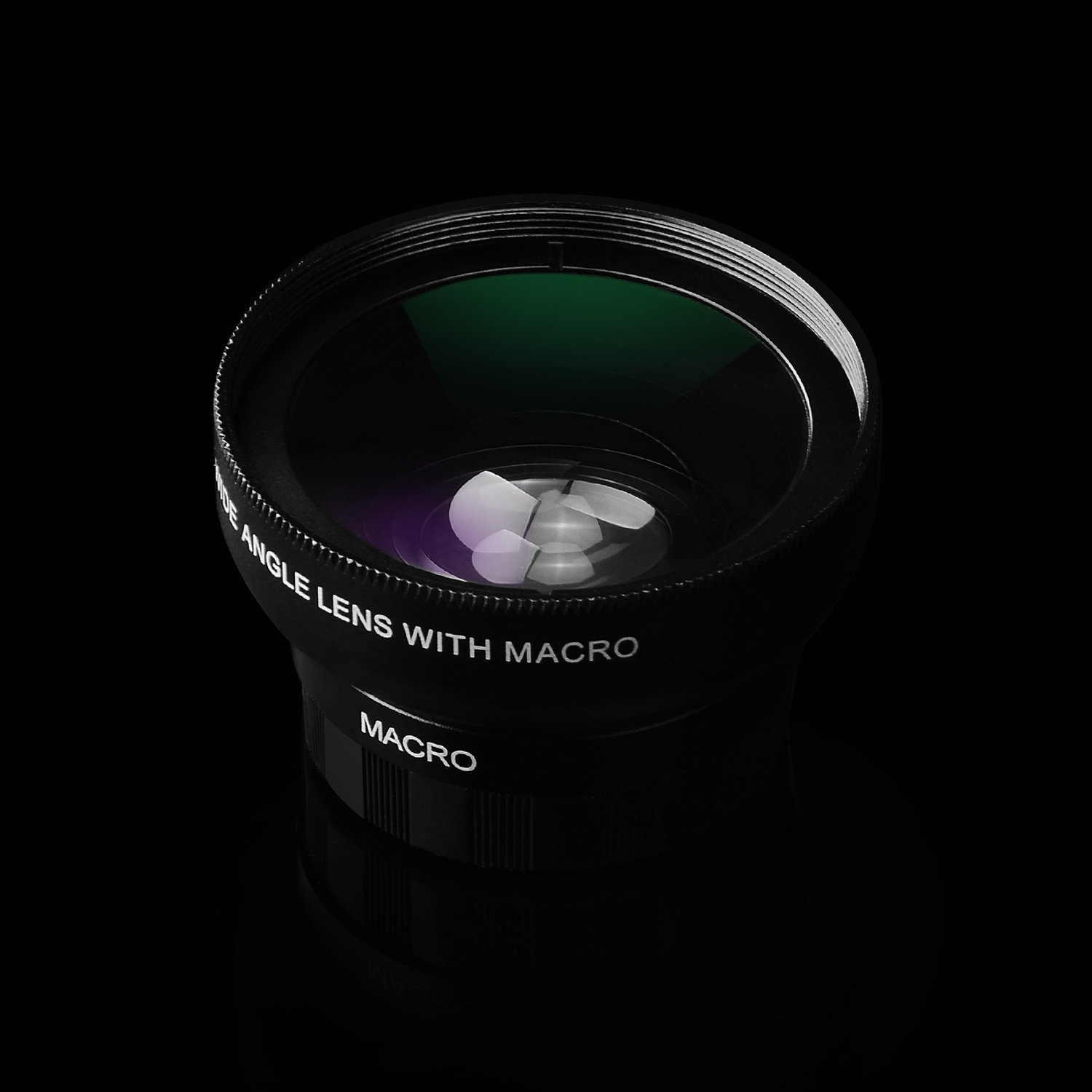 Moobom Universal 2 in 1 Mobile Phone Camera Lens Kit,HD Camera Lens 0.45x Super Wide Angle Lens with 12.5x Super Macro Lens Clip-on Design for Samsung, Android Smartphone, iPhone