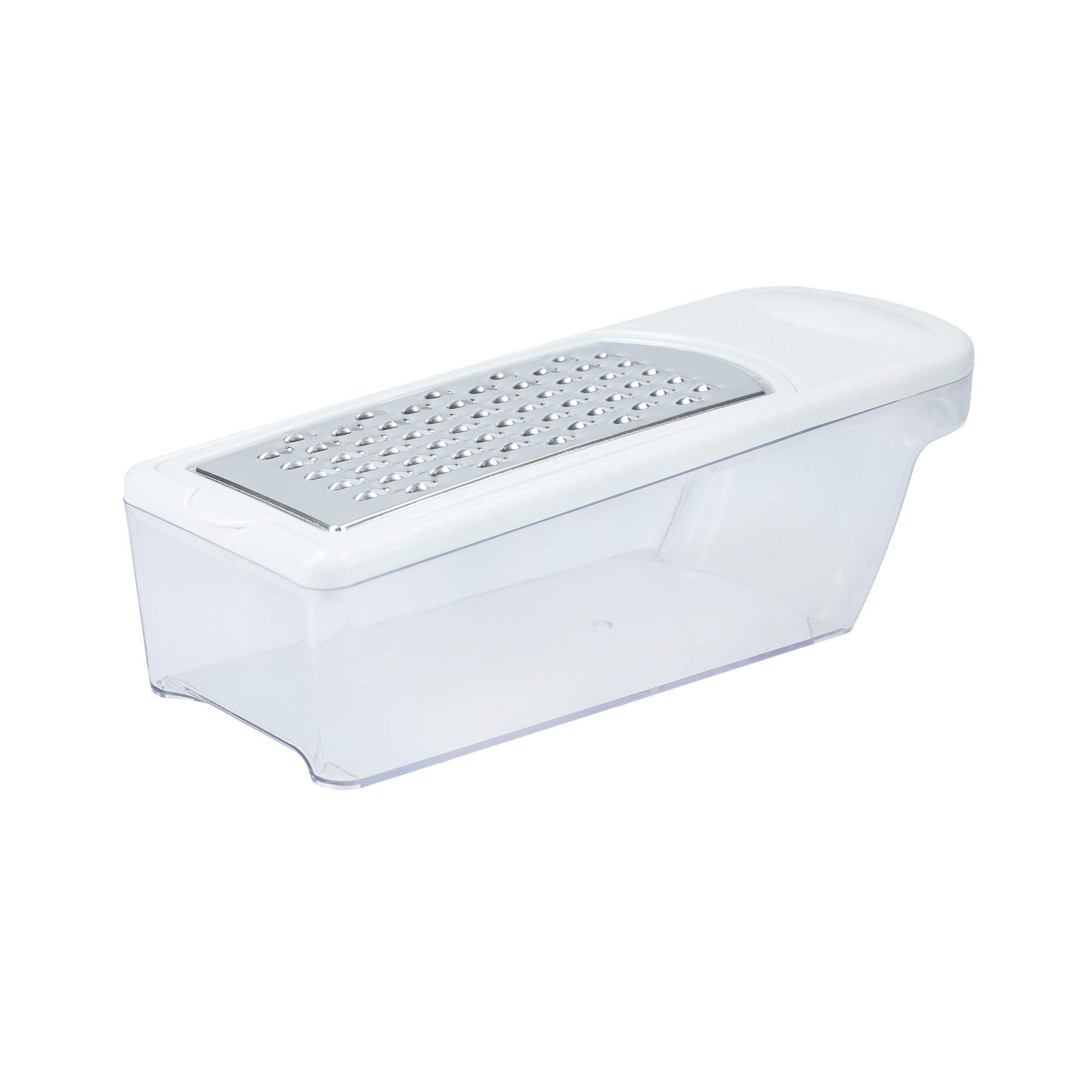 KitchenCraft Cheese Grater with Container, Gift Boxed, Plastic/Stainless Steel, 23 x 8 x 6 cm