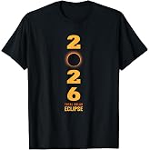 Solar Eclipse 2026 Total Solar-Eclipse 26 T-Shirt