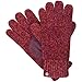 Isotoner Women's Solid Chenille Knit Gloves with Smartouch Technology
