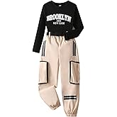 GOKISTOTR Clothes For Girls Outfit Set 5-14 Years Perfect For Casual, Home, School, Travel