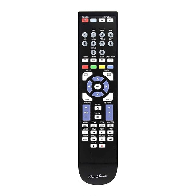 RM-Series Ersatzfernbedienung passend für Panasonic TX-58AXW804 TX58AXW804