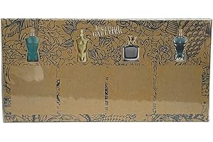 Jean Paul Gaultier - 4 Piece Gift Set - Le Male, Scandal, Le Male Elixir, Le Beau Eau De Toilette Sprays 0.24 Oz Each