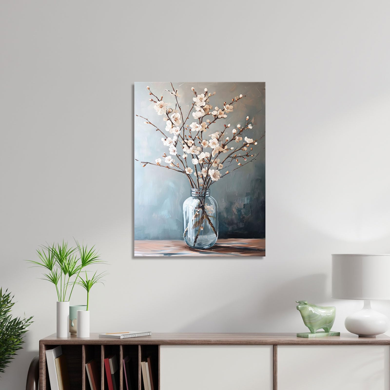 Condition photo showing New/Like New for daktenn floral canvas wall art bathroom wall art pictures wall decor home decor wall decor for bedro