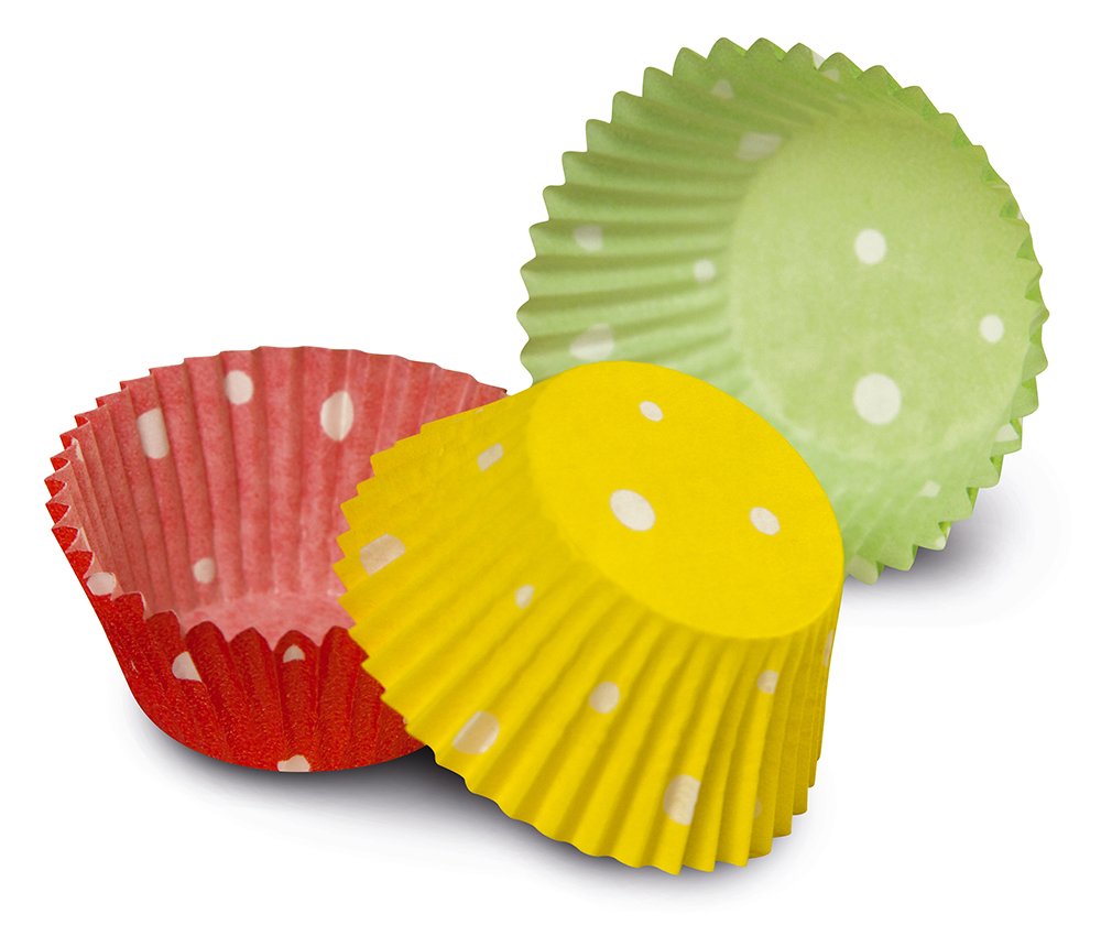 Guardini Easy Bake 100 Coloured Paper Moulds, 5 cm