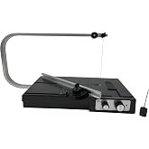Hot Wire Foam Cutter Table- Variable Temp, Multi Angle, Bevel Shaping Hot Foam Knife With Removable Plunge Cutter. Includes 100-240v 18w Power Transformer By Calcor C3M