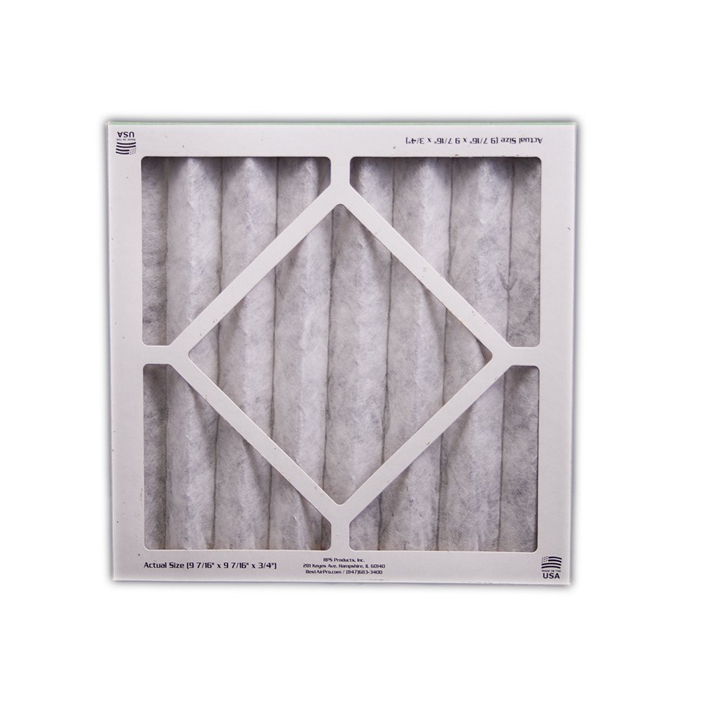 BestAir Pro 110108 MERV 8 Pleated Furnace Filter, 10" x 10" x 1