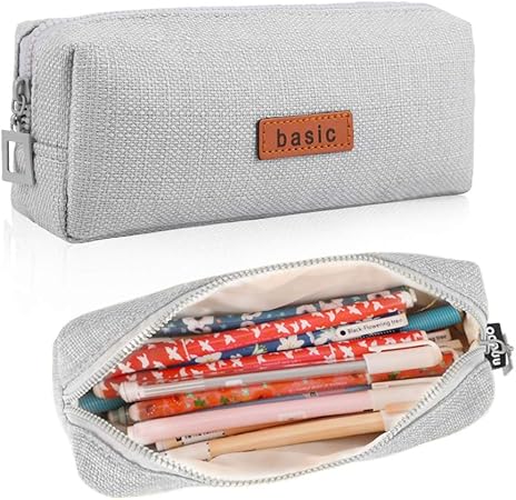 White cotton pencil case Clearance