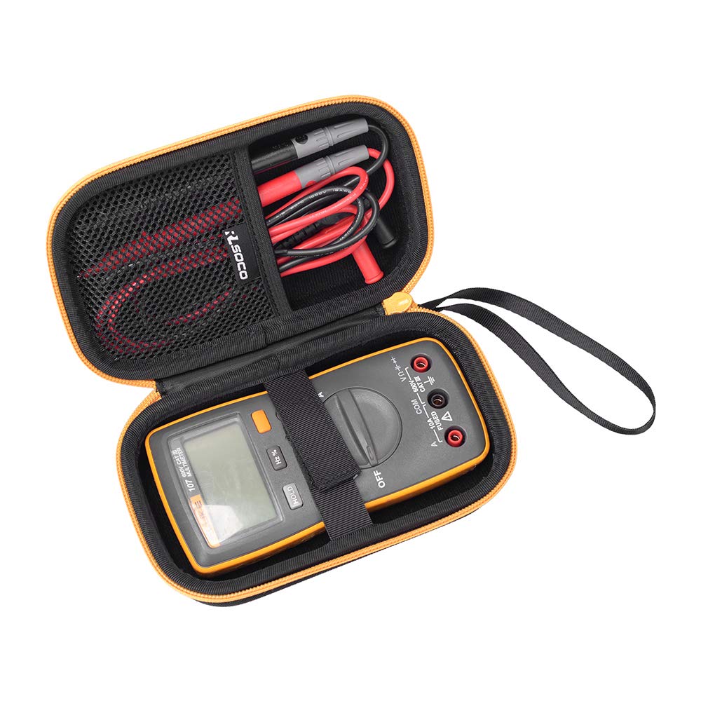 RLSOCO Hard Case for Fluke 106/107 Palm Sized Digital Multimeter & for Fluke 101 Pocket Digital Multimeter