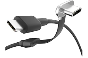 USB C Cable 3.3ft (1Meter), USB C 90 Degree Cable, 60W Type C Cable, Fast Charge USB-C Cable with 480Mbps Data Transfer, Righ