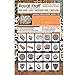 Asian Leaf and Paisley Designs Wooden Block Stamps (Set of 6)
