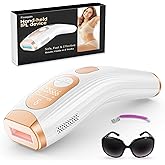 Finequin Laser Hair Removal, IPL Laser Hair Removal for Women and Men Permanent, Hair Removal Device with 3.0 IPL Red Light Wave, Home Laser Hair Removal Device for Facial Legs Armpits Bikini Body Use