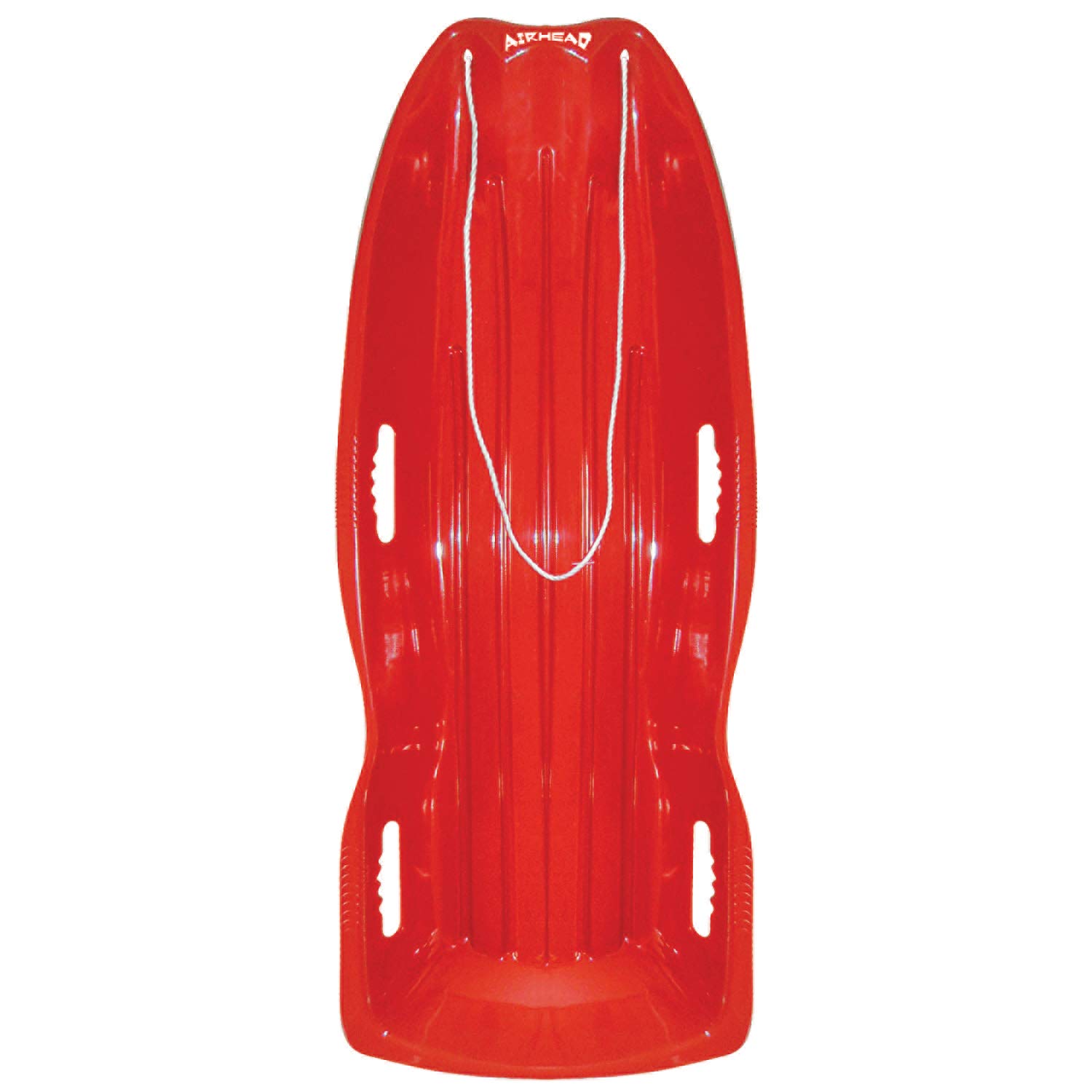 Plastic Snow Sled 2 rider Sledge,2 Handles Pull Rope 48" For kids,Free